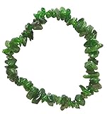 KRIO - Chromdiopsid Armband auf Flexband