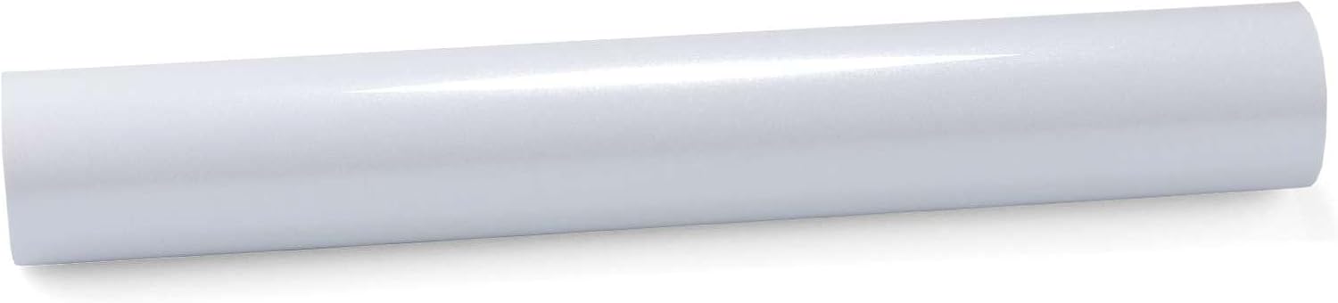 36"x60" (3FTx5FT) Gloss Glitter Pearl White Metallic Sparkle Vinyl Wrap Auto Car Sticker Decal Film Sheet Bubble Free Air Release Technology with Tool Kit