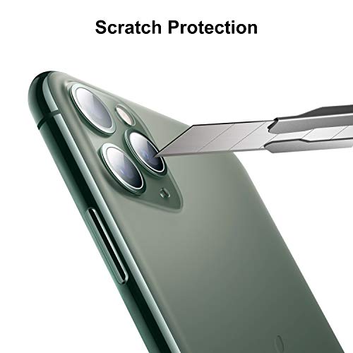 [2 Set] Beeyoka Iphone 11 Pro/11 Pro Max Camera Lens Protector For Iphone 11 Pro Max Clear Camera Tempered Glass Screen Protector [Anti-Scratch] Cover Film For Apple Iphone 11 Pro/11 Pro Max #TOP2
