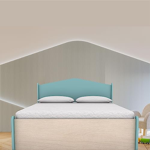 Image of Smartsters Reversible Flip Mattress for Kids |White Chocolate | Rectangle | Queen Bed Size 6