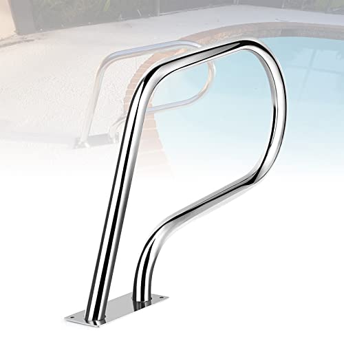 Main courante de piscine à fixation rapide pour escalier de bassin