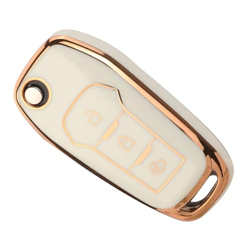 Coque clé Ford en TPU premium étui finition haute protection 3 boutons