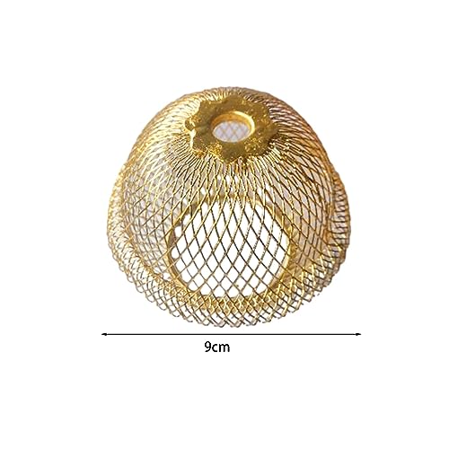 Gralara 6405970577605165 Iron Wire Lampshade Pendant Light Lamp Cover Hanging Light Fixture Retro Style Chandelier Shade Mesh Lamp Shade thumb #6