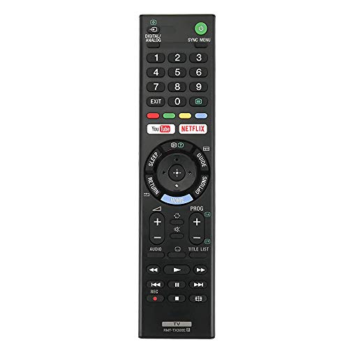 SOSTITUZIONE PERFETTA - Telecomando di ricambio Sony RMT-TX300E per telecomando Sony bravia per TV RMT-TX200E RMT-TX100D RMT-TX102D RMT-TX101J RMT-TX102U RMT-TX200U RMT-TX100U KDL-40WE663 KDL-40WE665 KDL-43WE754 KDL-43WE755 KDL-49WE660 KDL-49WE663 KDL-49WE665 KDL-49WE750 KDL-49WE775.