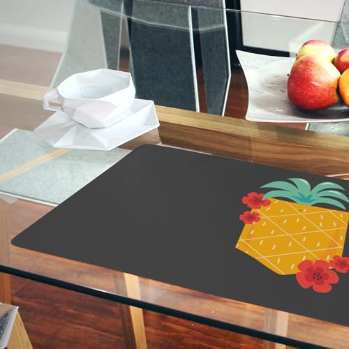 Sets de table souples en liège faciles à nettoyer pour repas de vacances - 6