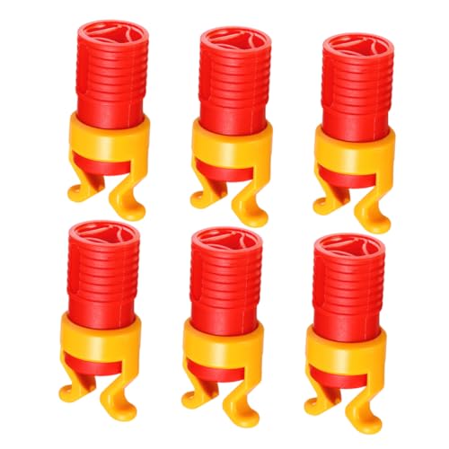 NUOBESTY 6pcs Abs Plastic Screw Holder Sleeve Universal Woodworking Screw Gripper Clamp Tool Drill Attachment and Woodworking
