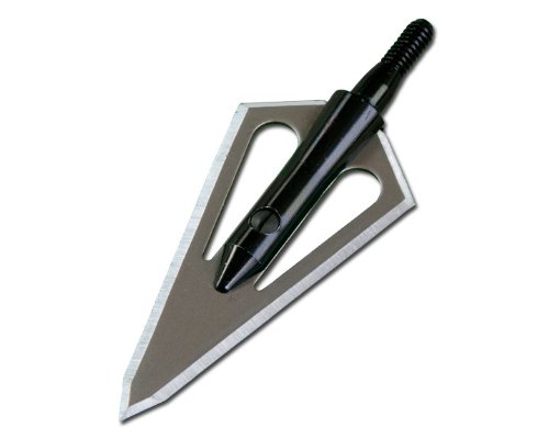 Stinger 2 Blade Arrow Broadhead (Pack of 3), 125-Grain