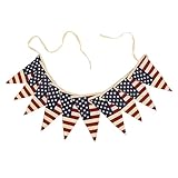 Vintage American Flag Bunting Banner, 5 Meter...