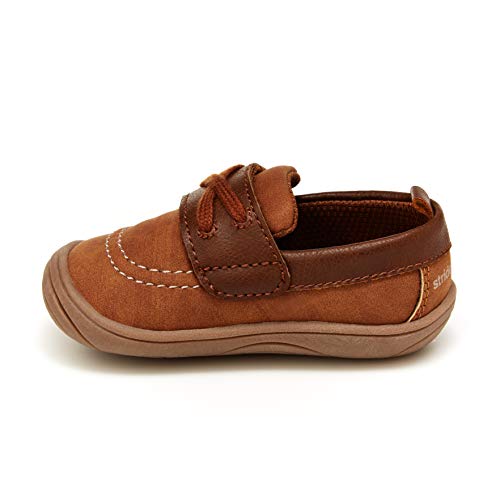 Stride Rite 360 Baby Boys Hampton Boat Shoe, Brown, 4 Infant Us #TOP3