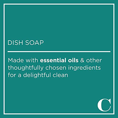 Caldrea Dish Soap, Biodegradable Dishwashing Liquid made with Soap Bark and Aloe Vera, Lavender Cedar Leaf, 16 oz , 3 Pack - Thumbnail 5