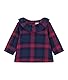 Petit Bateau Baby Mädchen Langarmbluse, Blau Smoking / Mehrfarbig, 3 Monate
