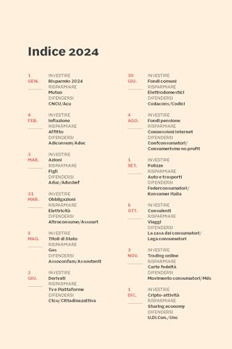 Agenda Del Risparmio 2024 - 11