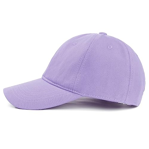American Trends Purple Baseball Cap For Women Men Cute Summer Hat Ponytail Golf Tennis Baseball Hat Youth Running Workout Hat Trucker Dad Hat thumb #2