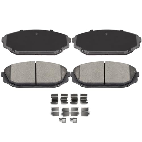 Image of ECCPP D793 Front Ceramic Disc Brake Pad Set For Honda For Odyssey 1999-2004
