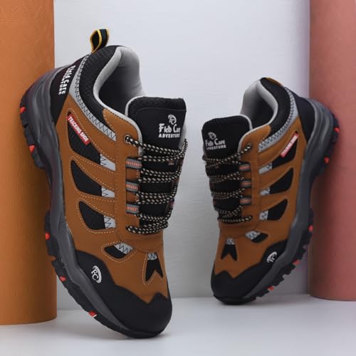 Image of FIELD CARE Everest Trekking Hiking Outdoor Fashion Sporty Casual Comfort Shock Absorbing Stylish Boots