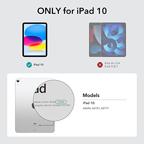 ESR for ipad (A16) 11th generation case 2025, iPad 10th Generation Case 2022, Convenient Magnetic Attachment - Image 2