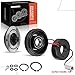 A-Premium Air Conditioner AC Compressor Clutch Kit Compatible with Mazda 3, 3 Sport, 2010 2011 2012 2013, 2.0L, With HS18 Compressor, With 5-Grooves Pulley, 120mm Pulley