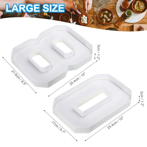 Boîte charcuterie carton rigide PATIKIL blanche pour protéger vos buffets de fête - 2