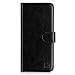 Produktbild 32nd PU Leder Mappen Hülle Flip Case Cover für Motorola Moto G 5G Plus (2020), Ledertasche hüllen mit Magnetverschluss und Kartensteckplatz - Schwarz