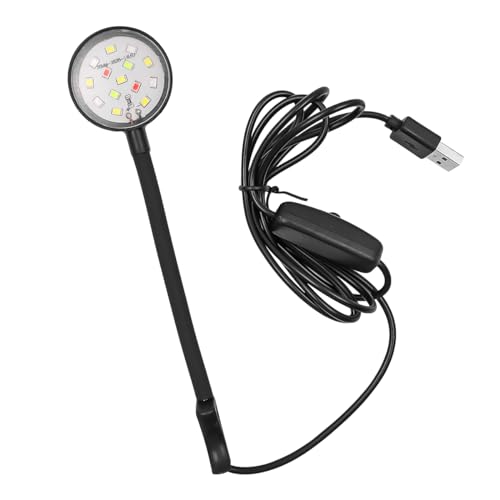 Sarini Mini Aquarium USB Led Light High Brightness Energy Saving LED Aquarium Light Planted Aquarium Light for Aquarium Fishbowl - Image 2