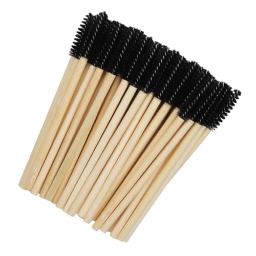 TOVINANNA 100pcs Disposable Mascara Applicator Wands for Eyelash Extension Brush Eyebrow Wand Easy Roll Comb No Clean Needed