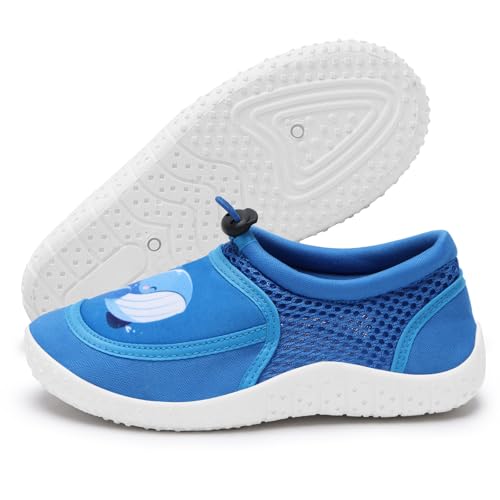 Image of WateLves Kids Water Shoes for Boys and Girls Quick Dry Barefoot Aqua Socks Beach Swim Pool Shoes Toddler Little Kid to Big Kid