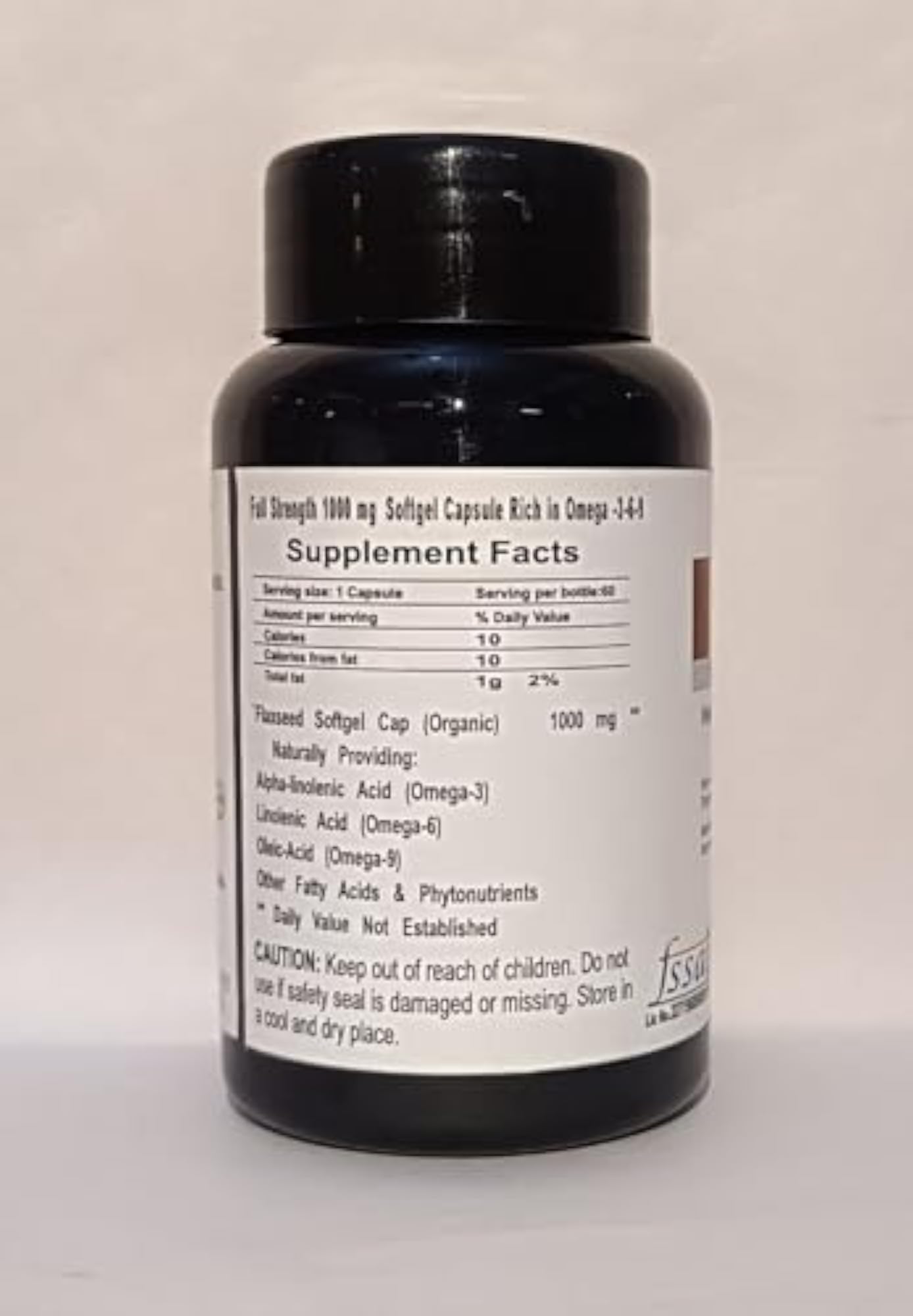 Flaxseed Capsule 1000 Mg