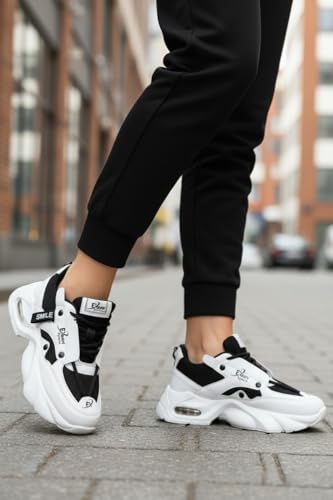 Image of EXSON Comfort Shoes|Running|Walking|Training|Gym|Jogging|Sneaker|Athletic|Laceup|Flexible|Lightweight|Dailyuse|Sports|Casual|ExtraSoft|Fitness