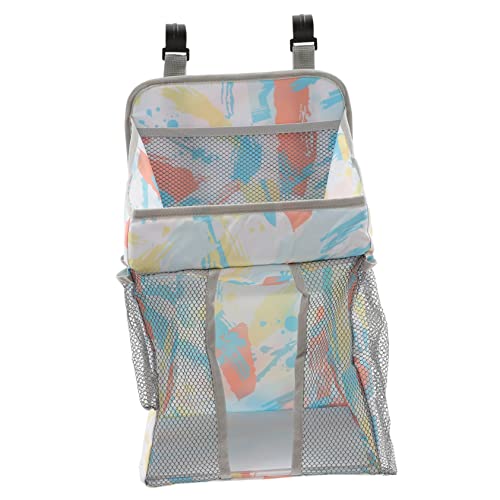 TOYANDONA Bolsa para guardar pañales almacenamiento de juguetes portátil colgante bandeja storage bags pack bebe bolsa de pañales bolsas de almacenamiento de pañales para bebés poliéster