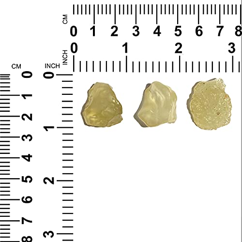 Starborn Golden Tektite Libyan Desert Glass - Loose Stone3