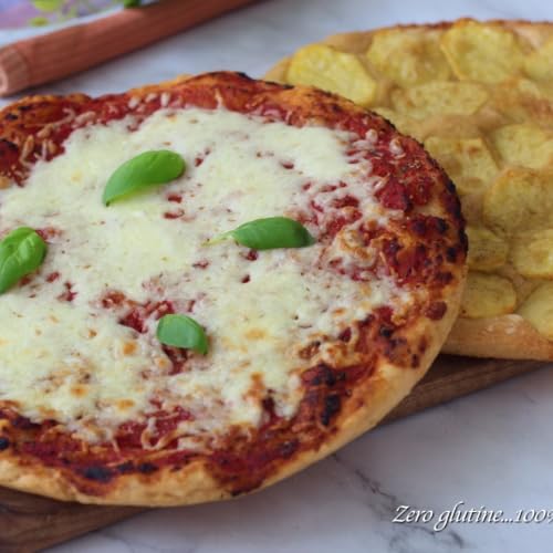 Pizze in teglia rotonde senza glutine