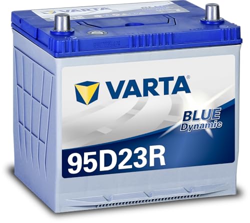 VARTA(�o���^) Blue Dynamic 95D23R ���Y�ԗp�o�b�e���[ �[�d�����/�W���� �G�L�X�g���p���[ <�����ۏ؁E�����e�i���X�t���[> 75D23R/80D23R�݊�