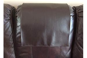 Premium Vinyl Recliner Chair Headrest Cover