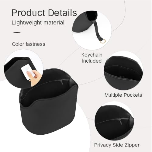 Image of Fits for In the loop Bag Insert Organizer For Hermes(23,Black)
