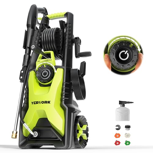 Yeryork Adjustable 4000 PSI Pressure Washer,2.5 Max GPM Power Washer