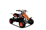 Quad Miniquad Kinder KXD ATV 5A 4 Zoll 49ccm 2 Takt Pocketquad Kinderquad Orange