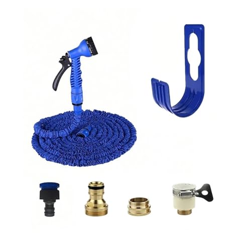 Tuyau d'eau extensible pour arrosage de maison et lavage automobile haute pression pistolet 7 jets