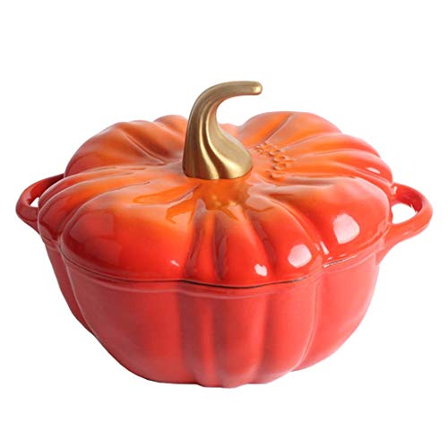 Preisvergleich Produktbild SHYOD Gusseisen Shallow Dutch Oven Casserole Dish Braiser Pan mit Antihaft-Emaille-Beschichtung