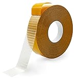 Birllaid Fabric Tape Multifunctional Double Sided Tape,Clear Tape for Clothes,Double Stick Carpet Tape Heavy Duty 1inchx66FT(20m) High Stickness Strong 2 Sided Tape