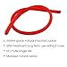 RED Car Wiper Blade Silica Gel Silicon Refill Strips for Hybrid Type Wiper Blade 8mm 14