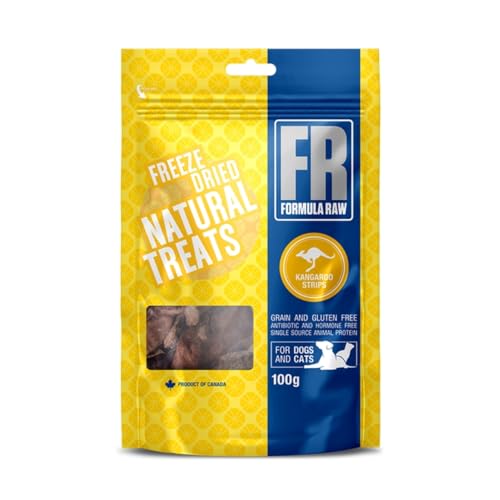 Freeze-Dried Kangaroo Strips for Pets – Novel Protein Dog and Cat...