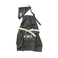 Amazon｜アンドパッカブル エプロン オシャレ収納 紺デニムライク