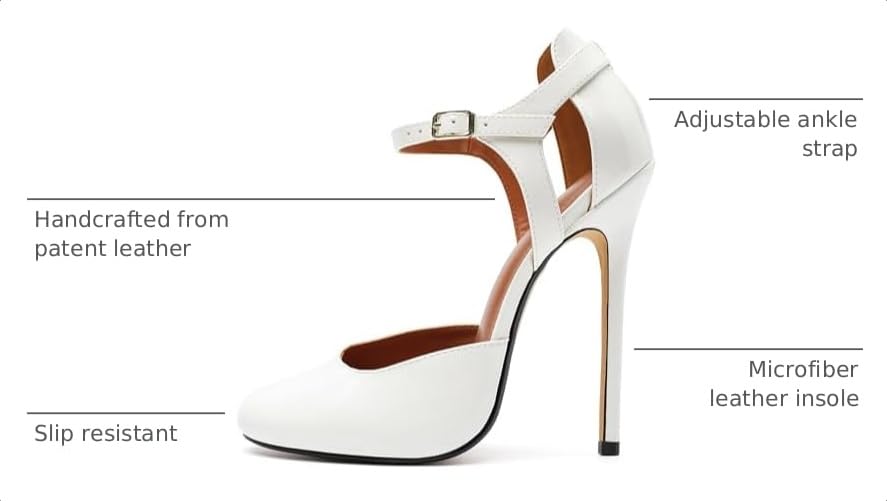 Image of Unisex High Heels for Men and Women 5.5 Inch Stiletto Heels