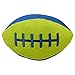 Nerf Dog Trackshot Football Dog Toy, Lightweight, Durable and Water Resistant, 7 Inches for Medium/Large Breeds, Two Pack, Green/Blue and Orange/Blue