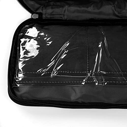 Image of Portable First Aid Bag Medical Carrying Handbag with Compartment Empty Zipper Emergency Pouch for Home Travel Camp Hiking Small Medicine Packet Organizer Kit with Handle Survival Storage Case 1 Pack