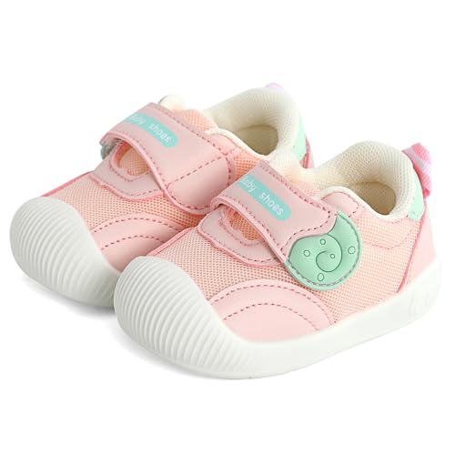 Image of Baby Shoes Boys Girls First Walkers Cute Animals Toddler Sneakers Prewalkers Rubber Sole