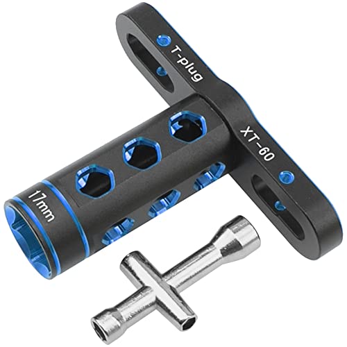 Vgoohobby RC Car Tool 17mm Hex Adapter Wheel Wrench w/ 4mm 5mm 5.5mm 7mm Hex Socket Wrench...