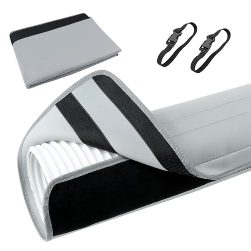 changshengda Couvercle de tuyau de climatisation - Housse de protection isolée pour climatisation mobile - Protection thermique pour tuyaux d'évacuation de...
