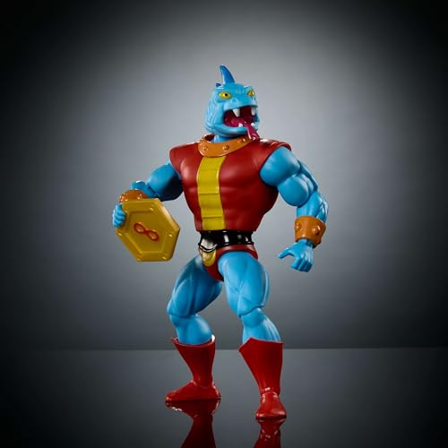 Masters of the Universe Origins Figurine articulée Fang Man de 14 cm de la collection Cartoon inspirée de la série télévisée des années 80 méchant aux dents longues JBM91 - vue 4
