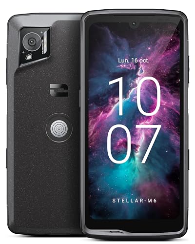 CROSSCALL Stellar-M6 (Smartphone 5G - Écran 6,1 Pouces - 50 MP - Nano SIM/eSIM - Android 14 - Noir)